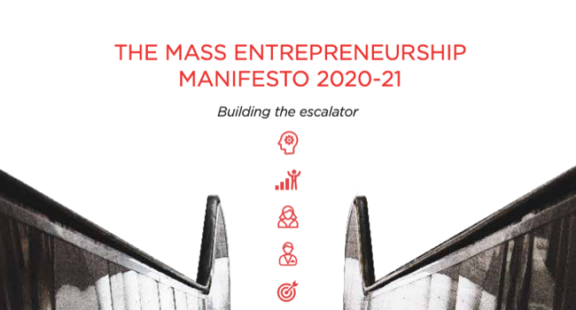 The Mass Entrepreneurship Manifesto 2020-21